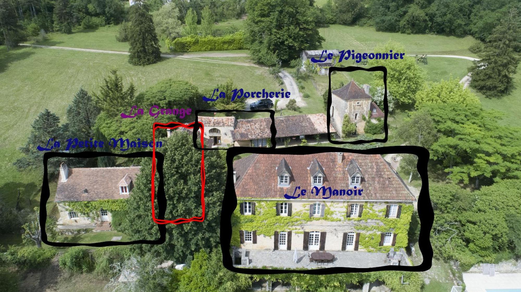Le Manoir De St Marcel Saint-Marcel-du-Périgord Exterior foto